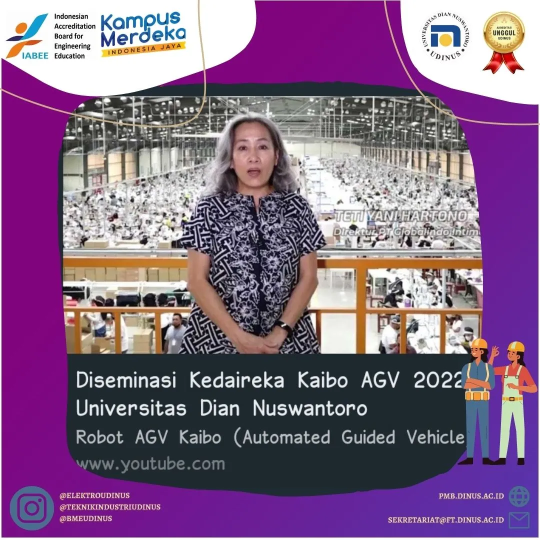 Diseminasi Kedaireka Kaibo AGV 2022 - Universitas Dian Nuswantoro