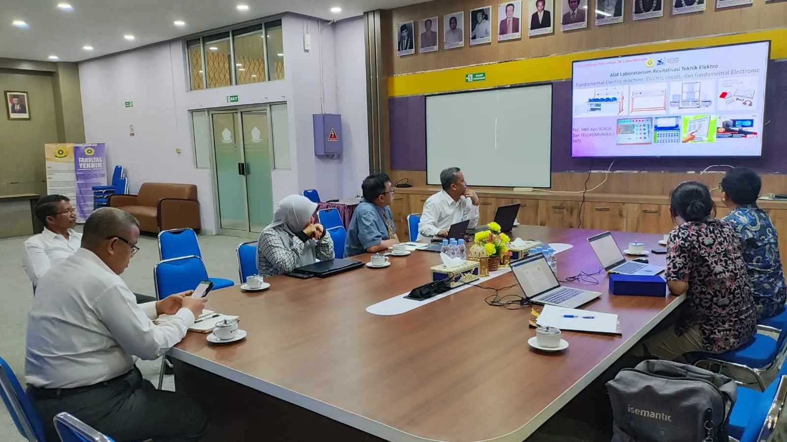 Kunjungan Program Studi Teknik Elektro Udinus ke Departemen Teknik Elektro, Universitas Sriwijaya Palembang