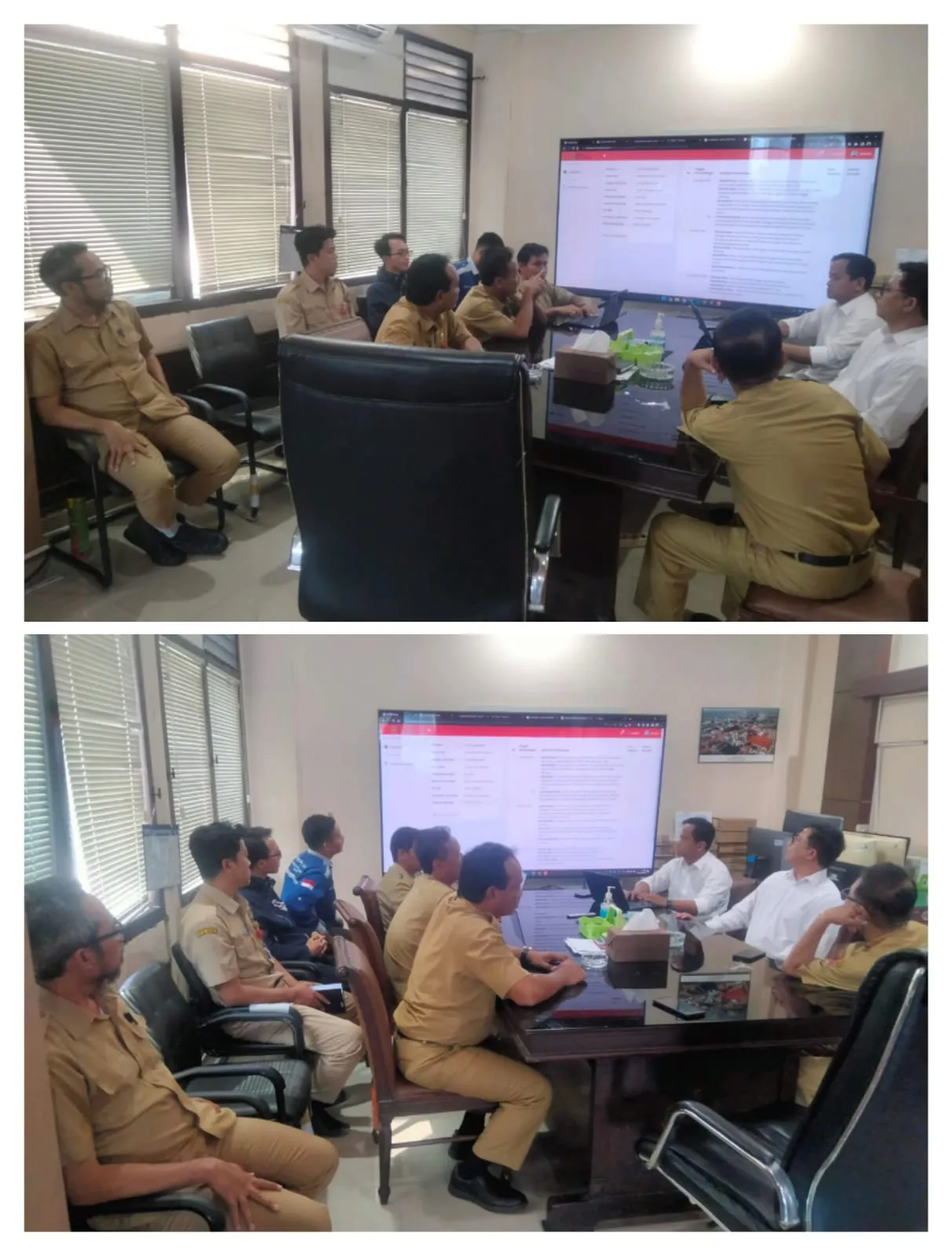 RAPAT TERKAIT ROBOT STUNTING DENGAN DISKOMINFO KOTA SEMARANG