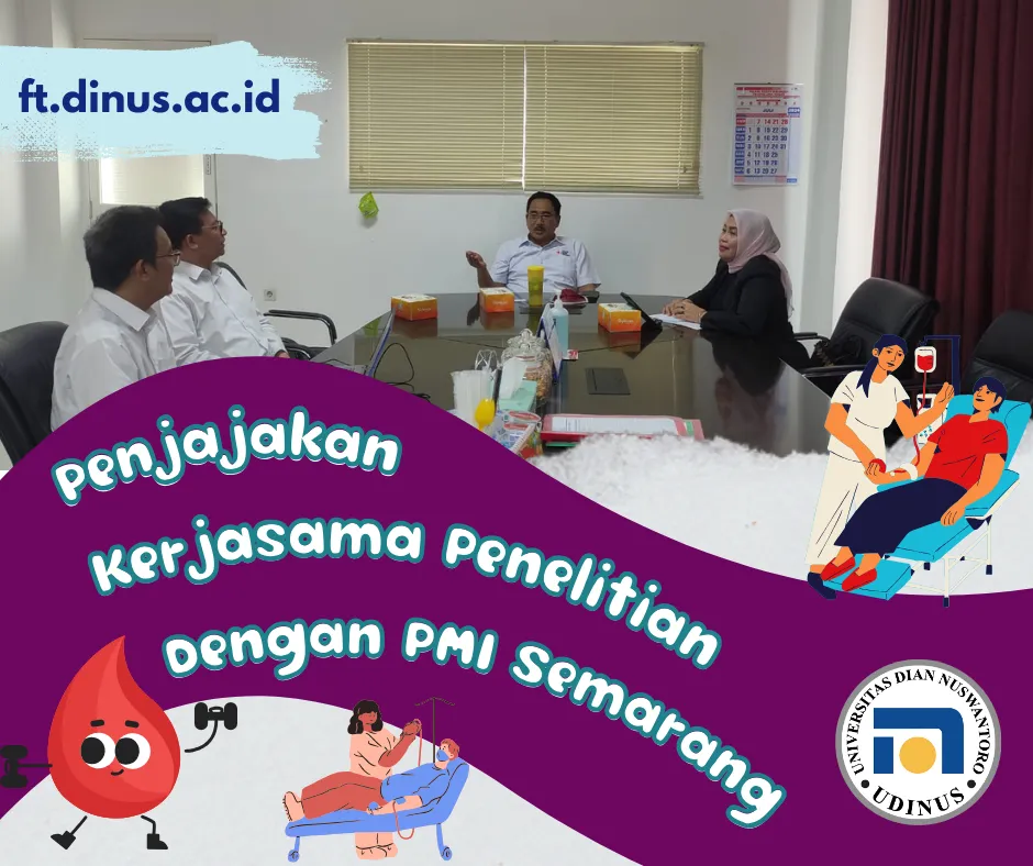 Penjajakan Kerjasama Penelitian Dengan PMI Semarang
