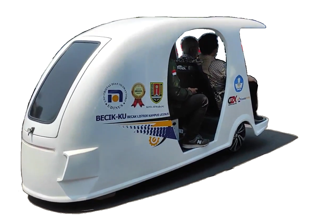 Transportasi Wisata Becak Listrik
